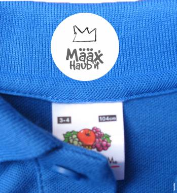 Naamlabels Kleding