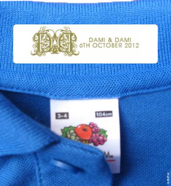 Kleding Naam Labels