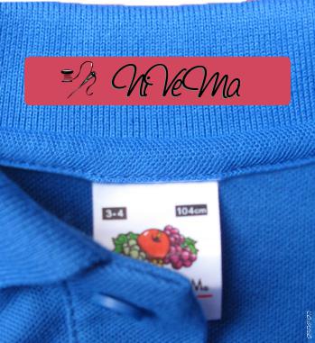 Naamlabels Kleding