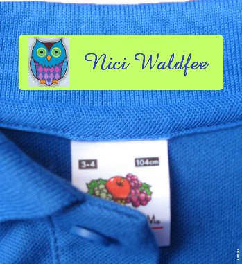 Kleding Naam Labels