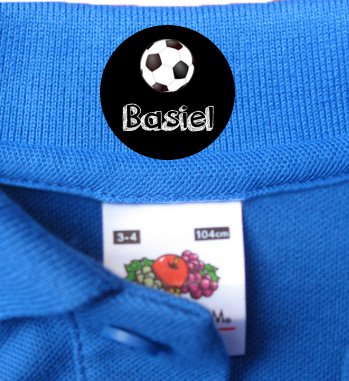 Naamlabels Kleding