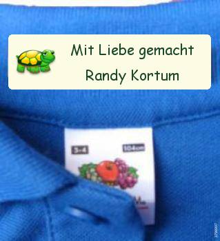 Naamlabels Kleding