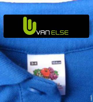 Naamlabels Kleding