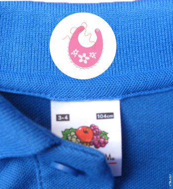 Naamlabels Kleding