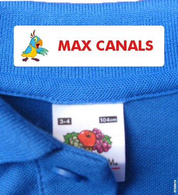 Kleding Naam Labels