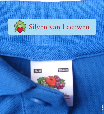 Kleding Etiketten