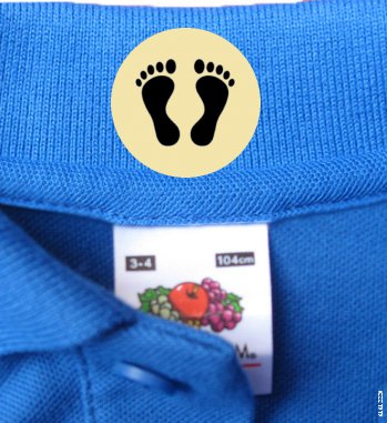 Naamlabels Kleding